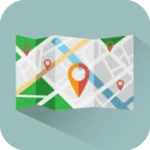 mapas android application logo